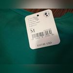 Free People Womens Kelly green white  dress Photo 2