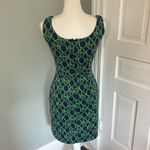 Lilly Pulitzer  Evie dress in Ring Pop green navy blue size XS Stretchy Photo 2