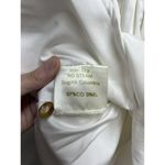 Kika Vargas NWT Mabel Cutout Stretch Cotton Midi White Dress Women's Size Small Photo 8