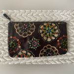 Fossil  Key-Per Floral Boho Bohemian Cosmetic Bag Clutch Photo 1