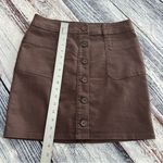 prAna  Organic Cotton Button Front Mini Skirt​ Photo 5