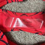 Aerie Longline Pique Orange Navy Cheeky Swim Bikini Bottom Size Small 1799 Photo 3