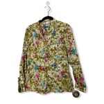 Christopher & Banks  Floral Button Front Blouse | Size S | Long Sleeve Lightweigh Photo 3