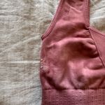 Free People Movement Square Neck Good Karma Pink Bra Photo 3