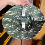 Aerie NWT  Cotton Jacquard Reversible Bucket Hat
Green One Size Photo 2