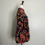 Jaase Anthropologie Boho Floral Print Flowy Hippie Bell Sleeves Blouse, Size XS Photo 5