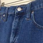 Madewell  Denim Straight Mini Skirt Step Hem Sz 29 Photo 3