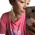 Womens feather earrings Tan Photo 2