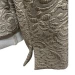 Jones New York  Tan Brocade‎ Long Sleeve Blazer Jacket Business Size 8P Career Photo 7