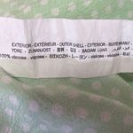 ZARA  Women Green Polka Dot Ruffle Hem Zipper Casual A-line Mini Skirt Skort Sz S Photo 4