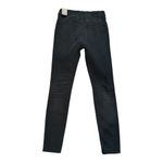 Madewell NWT  9 Inch High Rise Skinny Jeans Black Distressed Size 26 tall Photo 5