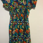 Geoffrey Beene Colorful Printed Midi Dress Photo 0