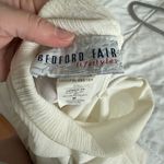 Bedford Fair Lifestyle White Keyhole-Back Top  Photo 3