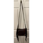 Jimmi Wz Small  Natural Leather Handmade Western Fringe Crossbody Bag Photo 7