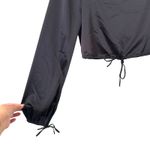 Free People  Satin Long Sleeve‎ Cropped Blouse Sz XS Photo 1