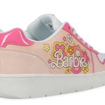 NWT Women’s Barbie by Mattel Pink Casual Court Sneaker Size 7 Photo 1