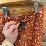 Wild Fable Floral Button Down Skirt Photo 3