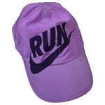 Nike Featherlight Dri-Fit "RUN" Women's Running Logo Adjustable Strapback Hat Photo 6