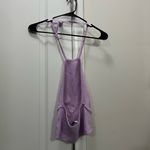 Self Portrait EUC Purple Knit Scallop Edge Halter Top Size Large $275 Photo 3