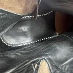 Rag and Bone  Size 6.5 Harper Moto Boots Ankle Booties Dark Brown Leather Comfy Photo 6