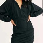 Free People ENDLESS SUMMER Sz Small THE ONLY ONE BLACK TIE BACK MINI DRESS NWT Photo 2