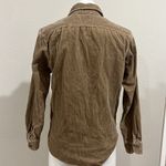 Uniqlo  tan corduroy button up shirt Photo 5