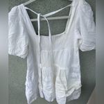 Anthropologie White Mini Dress Photo 3