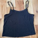 Vanity Fair  Black Stretchy Tank Top Size Medium Photo 0