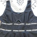 Opening Ceremony Black Torch Logo Cutout Skater Dress Large Photo 8