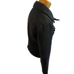 Faux Fur size medium biker | zipper jacket | zipper bomber jacket | market jacke Black Photo 6