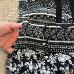 House of Harlow 1960 Ainsley Long Sleeve Boho Floral Print Romper XS Photo 11