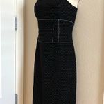 Bebe NWOT polka dot strapless dress. Sz 10 Photo 2