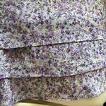Notations Thrifted Purple Floral Midi Skirt Photo 4