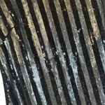 Olivaceous Black & Silver Sequin Short Sleeve Party Shirt Dress Women Sz S Photo 3