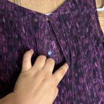 Studio I ‎ women’s Vibrant Purple Patterned Dress size 6 Photo 8