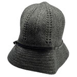 Banana Republic  gray‎ knit lambswool bucket cap women's M/L Photo 0