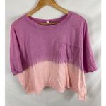 Abound NWOT  Pink Purple Ombre Tshirt size small Photo 0
