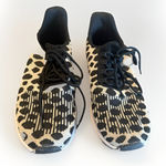Athletic Works  Women's Memory Foam Running Sneaker Leopard Black/White SZ 8 Photo 0