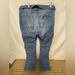 Kut From The Kloth Reese High Rise Ankle Straight Crop Tie Waist Seamed Size 8 Photo 6