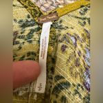 Free People Smooth Talker Tunic Top Womens S Mini Dress Boho Floral Open Back Photo 3