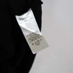 Quince Organic Cotton Crew Neck Short Sleeve Pocket Mini Tee Shirt Black Large Photo 2