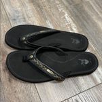 REEF  Beach Break Flip Flop Sandals Black Size 9 NEW Photo 3