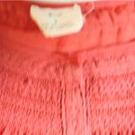 Vintage Red Sleeveless Top with Lace Detail Photo 1