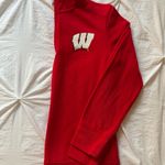 Red Wisconsin Badger Women Quarter Zip Photo 3