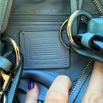 Coach  Leather Sutton Hobo Shoulder Bag blue boho timeless versatile classic chic Photo 5