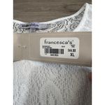 Francesca's NWT Bailey‎ Blue White Lace Summer Dress Size XL Photo 4