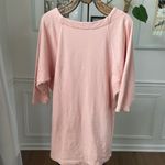 Anthropologie  Holding Horses Cocoon Sweatshirt Dress Peach Pockets S Photo 6