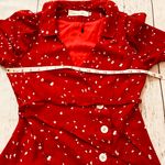 Quanta du Soleil Chili Wrap Dress New Without Tags Red Photo 3