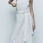 ZARA  Midi White Dress Photo 0