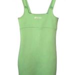 ZARA NWT Lotto Collab Limited Edition Sz S Sleeveless Tank Dress Lime Green Photo 0